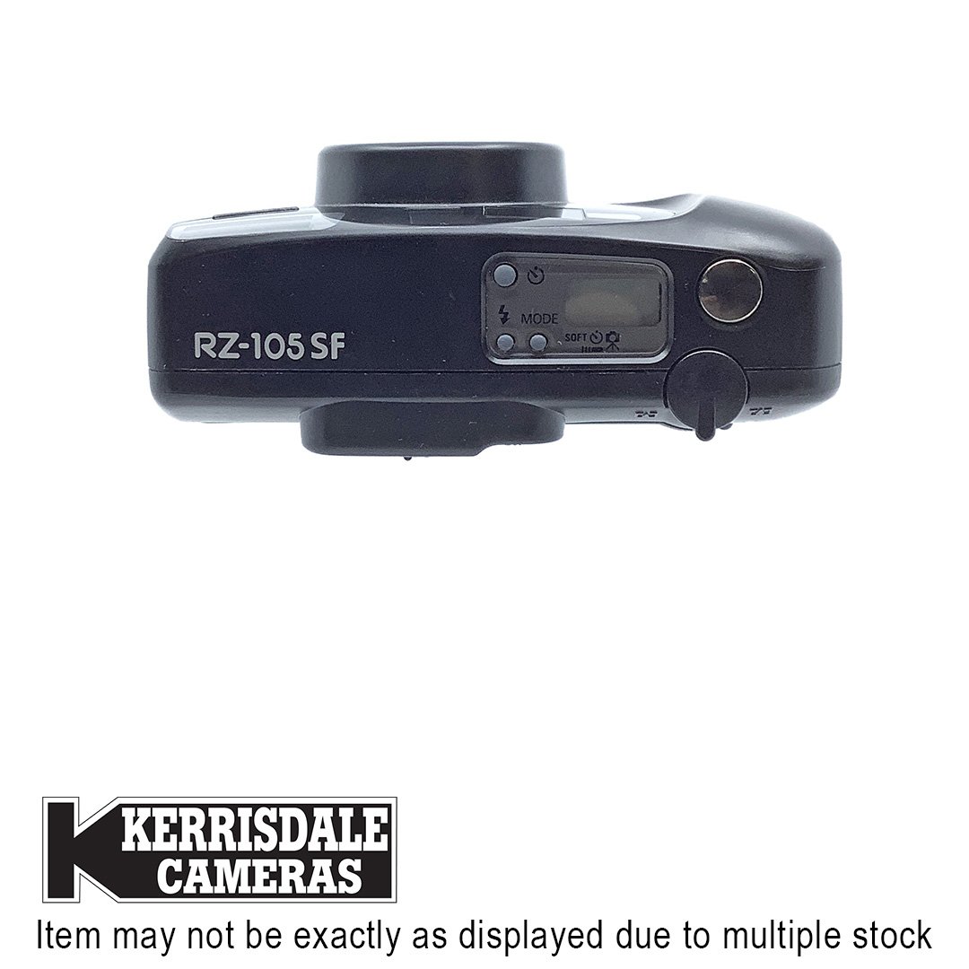 Ricoh-Used RZ105 SF Black (38-105mm) - 35mm Film Point and Shoot – Used # 587.22201136