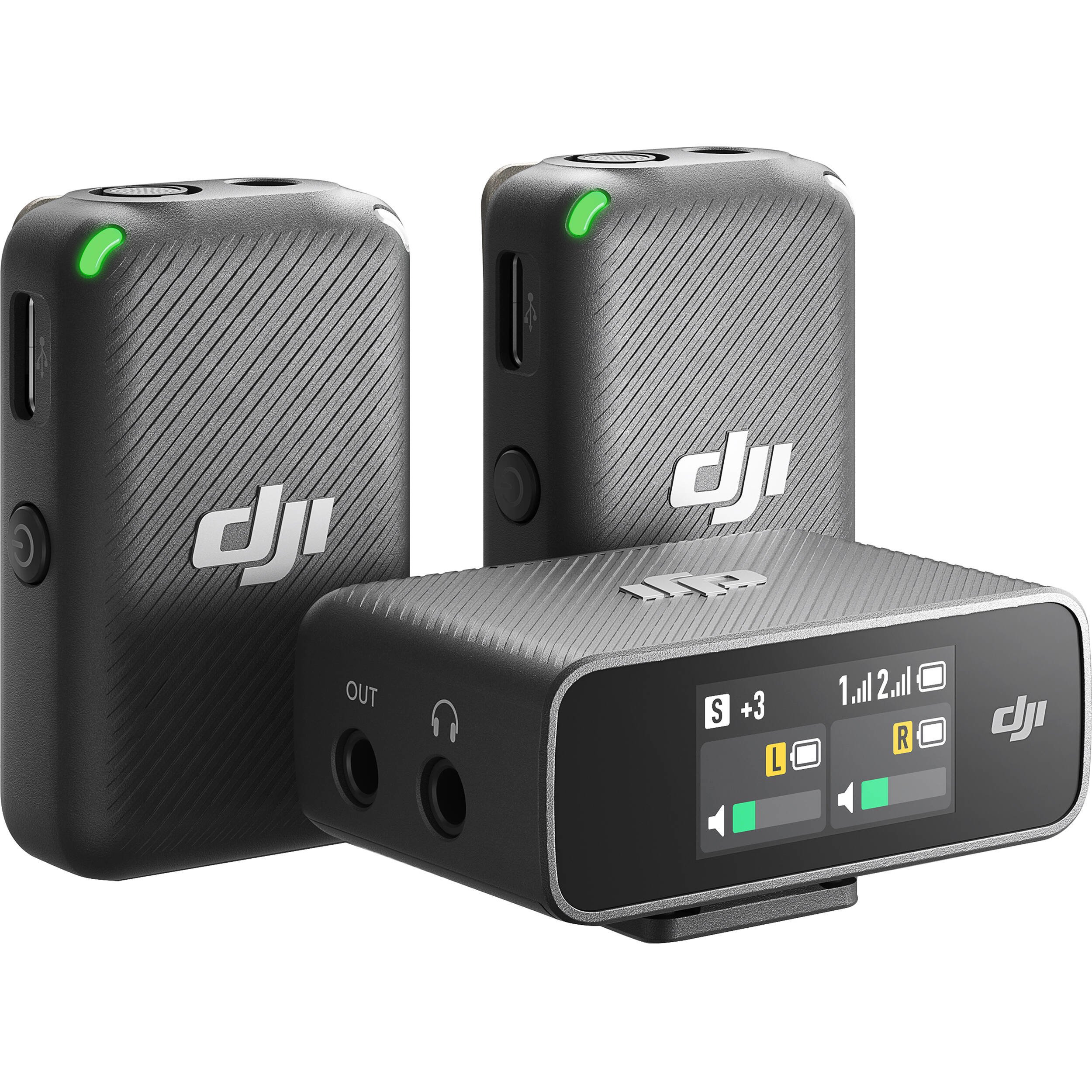 DJI Innovations Mic (2 TX + 1 RX + Charging Case) - Mike's Camera