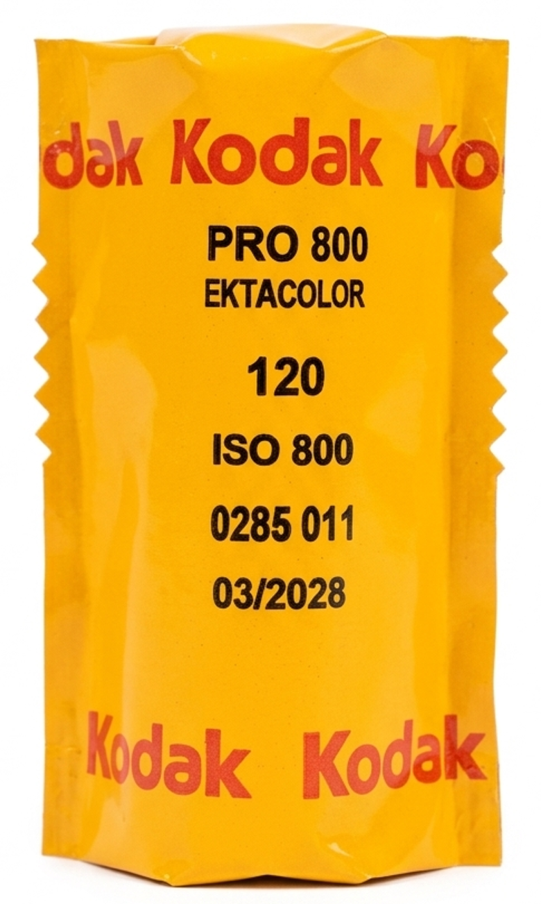 Kodak EKTACOLOR PRO 800 Color Negative Film - 120mm Roll