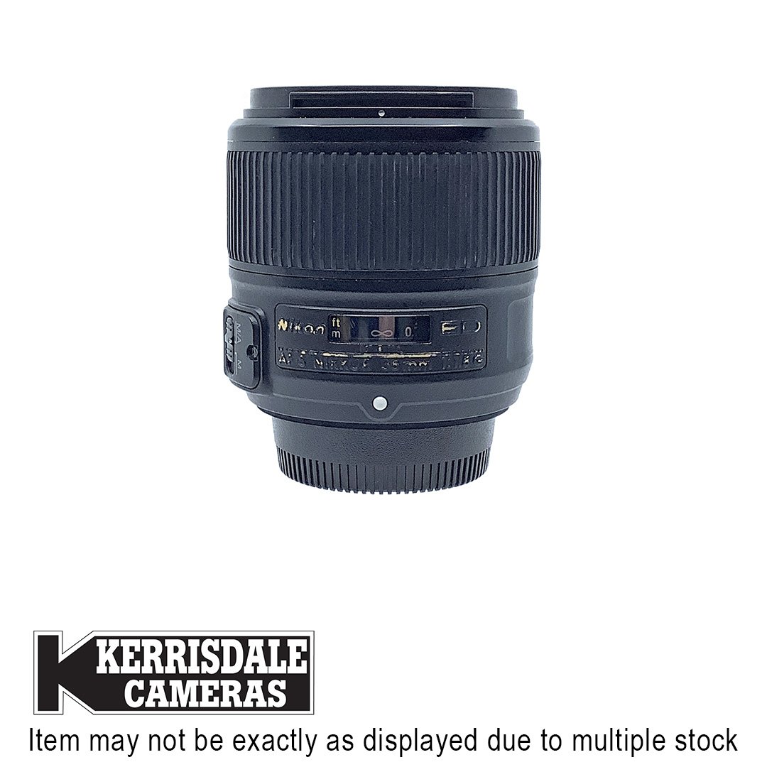 Nikon-Used 35mm F1.8 G ED AFS – Fair Condition - Wear - Nikon FX Mount – Used # 587.21309100