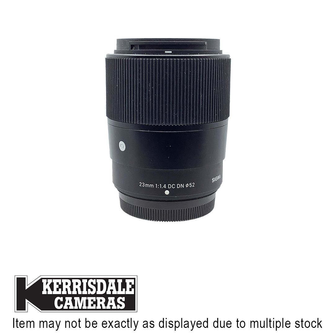 Sigma-Used 23mm F1.4 - Good Condition - Fujifilm X Mount - Used # 587.21728101
