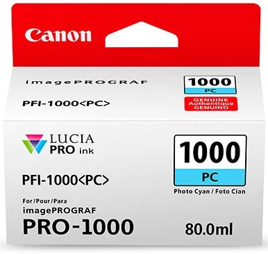 Canon PFI-1000 Photo Cyan Ink Tank