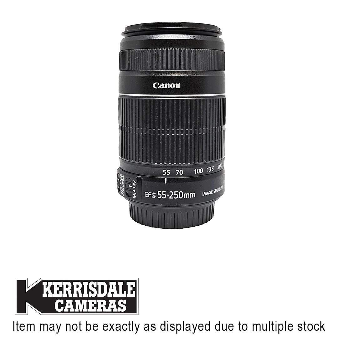 Canon-Used 55-250mm F4-5.6 IS – Good Condition - Canon EFS Mount – Used # 587.156A55250