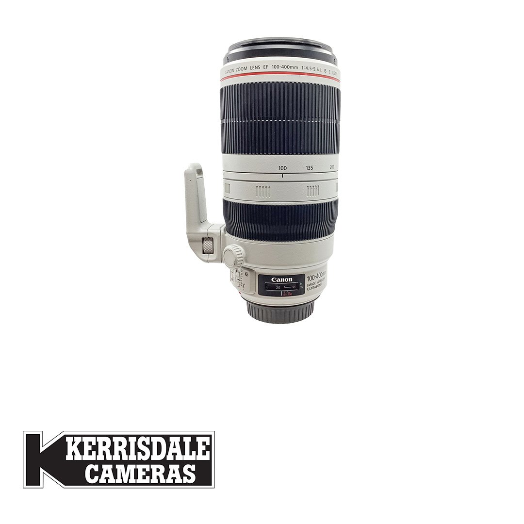 Canon-Used 100-400mm F4.5-5.6 II L IS USM - Fair Condition - Dent Near Front And Dusty - Canon EF Mount – Used # 587.22112800X