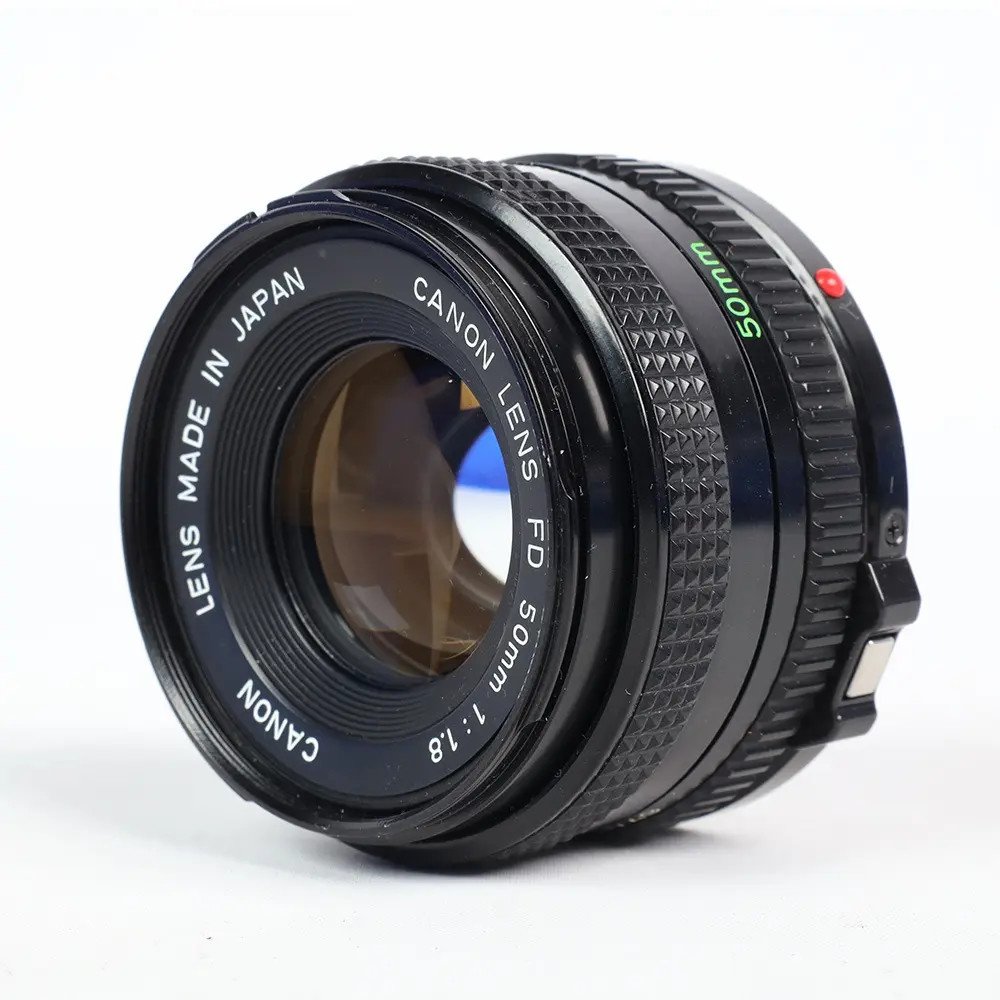 Canon 50mm F/1.8 FD Mount Lens {52} used