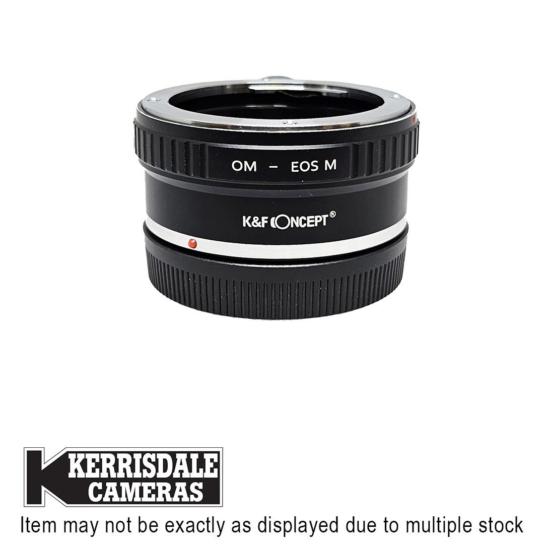 K-And-F-Concept-Used Olympus OM Lens to Canon EF-M Mount Adapter - Used # 587.19301602X