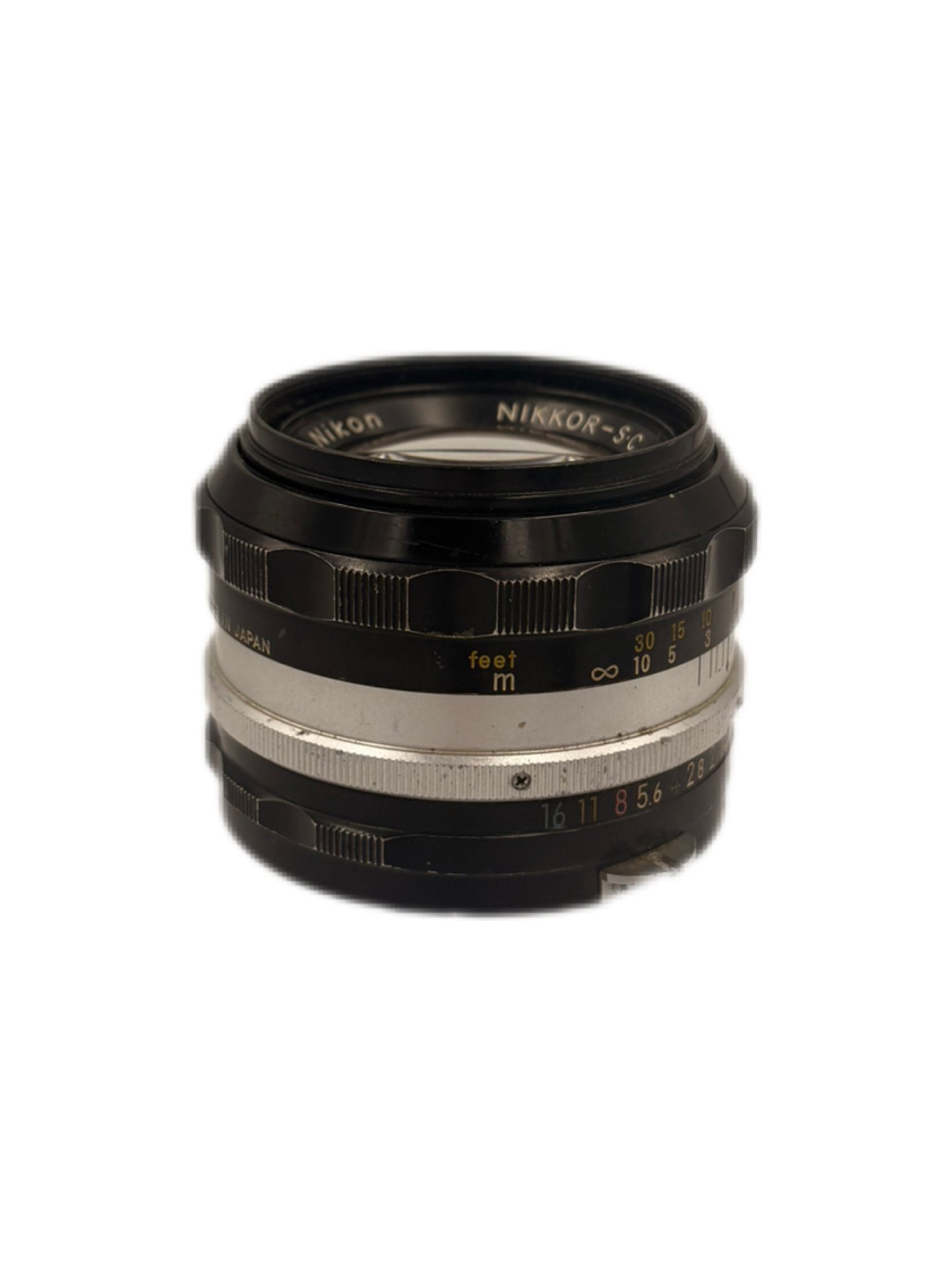 Nikon Nikkor-S.C 50mm f/1.4 Non-AI Lens used
