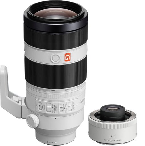 Sony FE 100-400mm F4.5-5.6 GM OSS with FE 2x Teleconverter