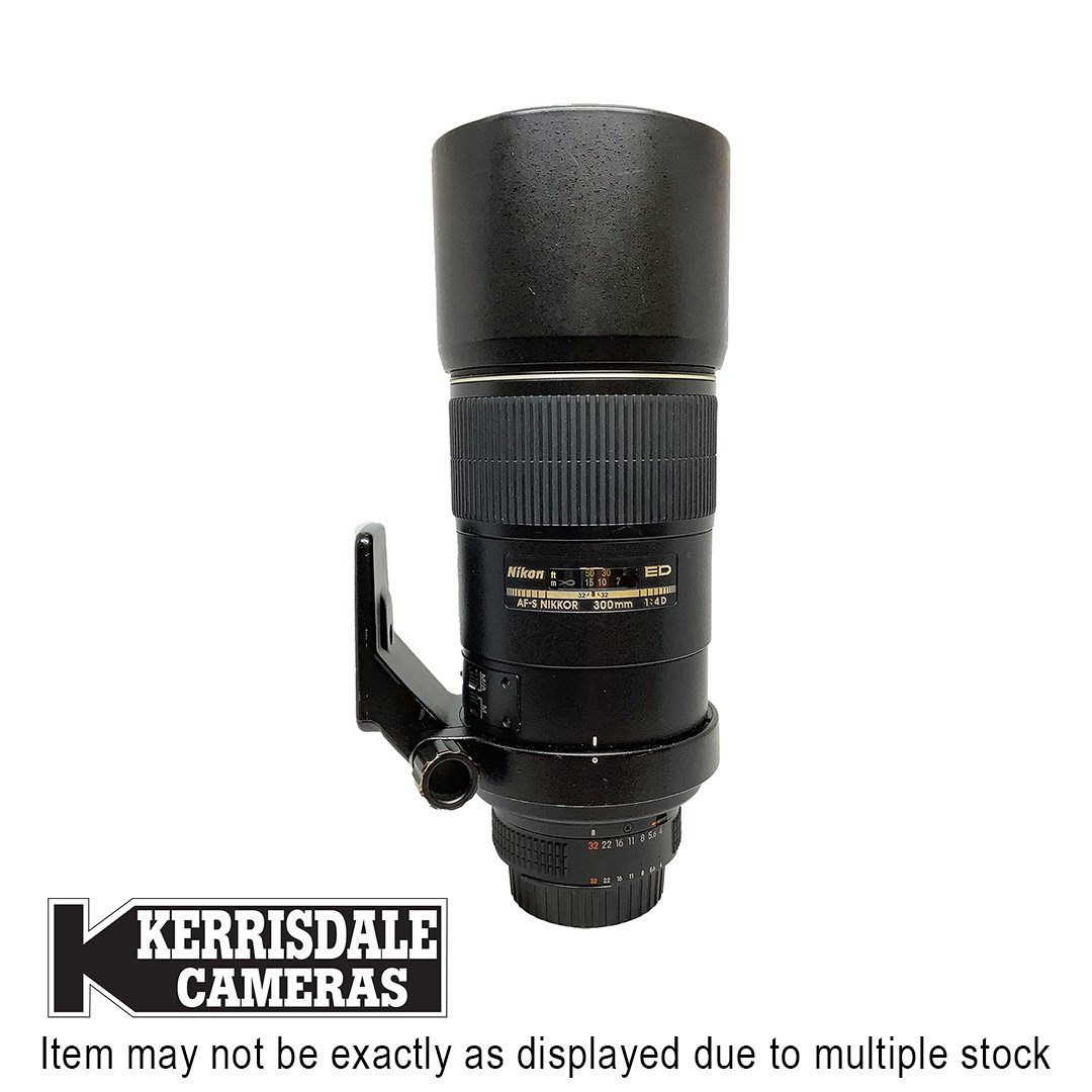 Nikon-Used 300mm F4 AFS IF ED - Good Condition - Nikon FX Mount – Used # 587.25A300AFS
