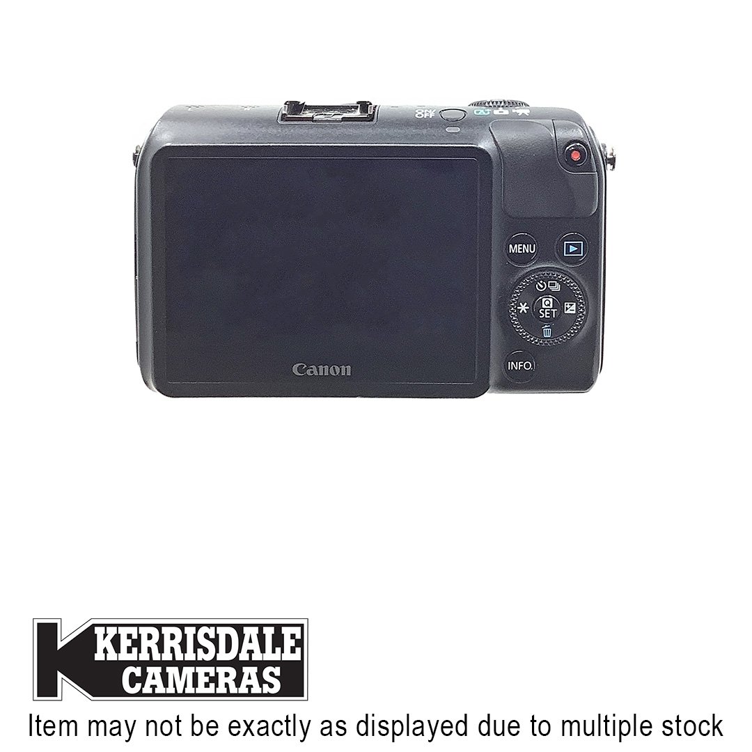 Canon-Used EOS M With 18-55mm (Black) – 18MP HD - Good Condition - Canon EF-M Mount – Used # 587.22118400X