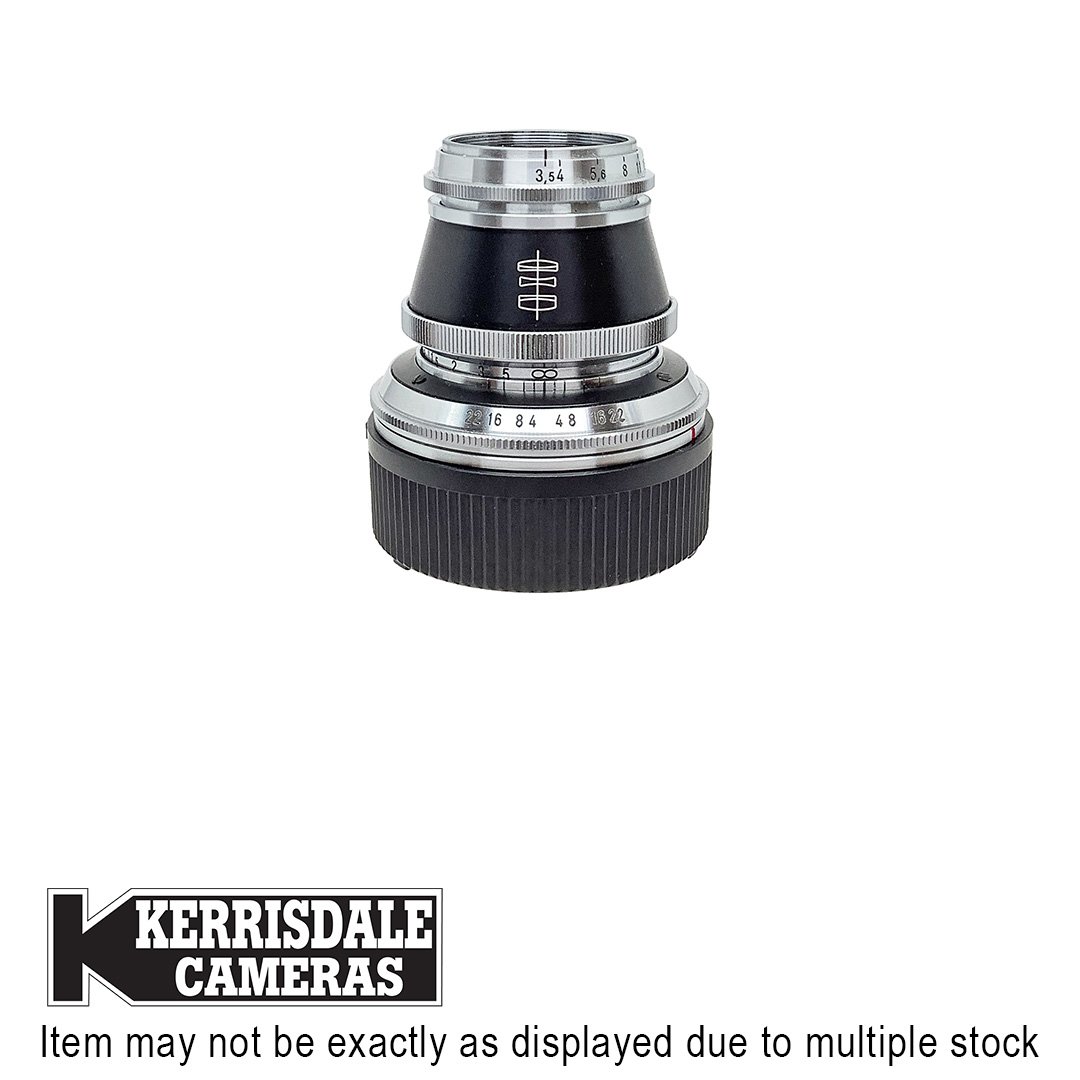Voigtlander-Used 50mm F3.5 (Black/Chrome) Heliar V4 - Good Condition - Leica M Mount - Used # 587.22104600X