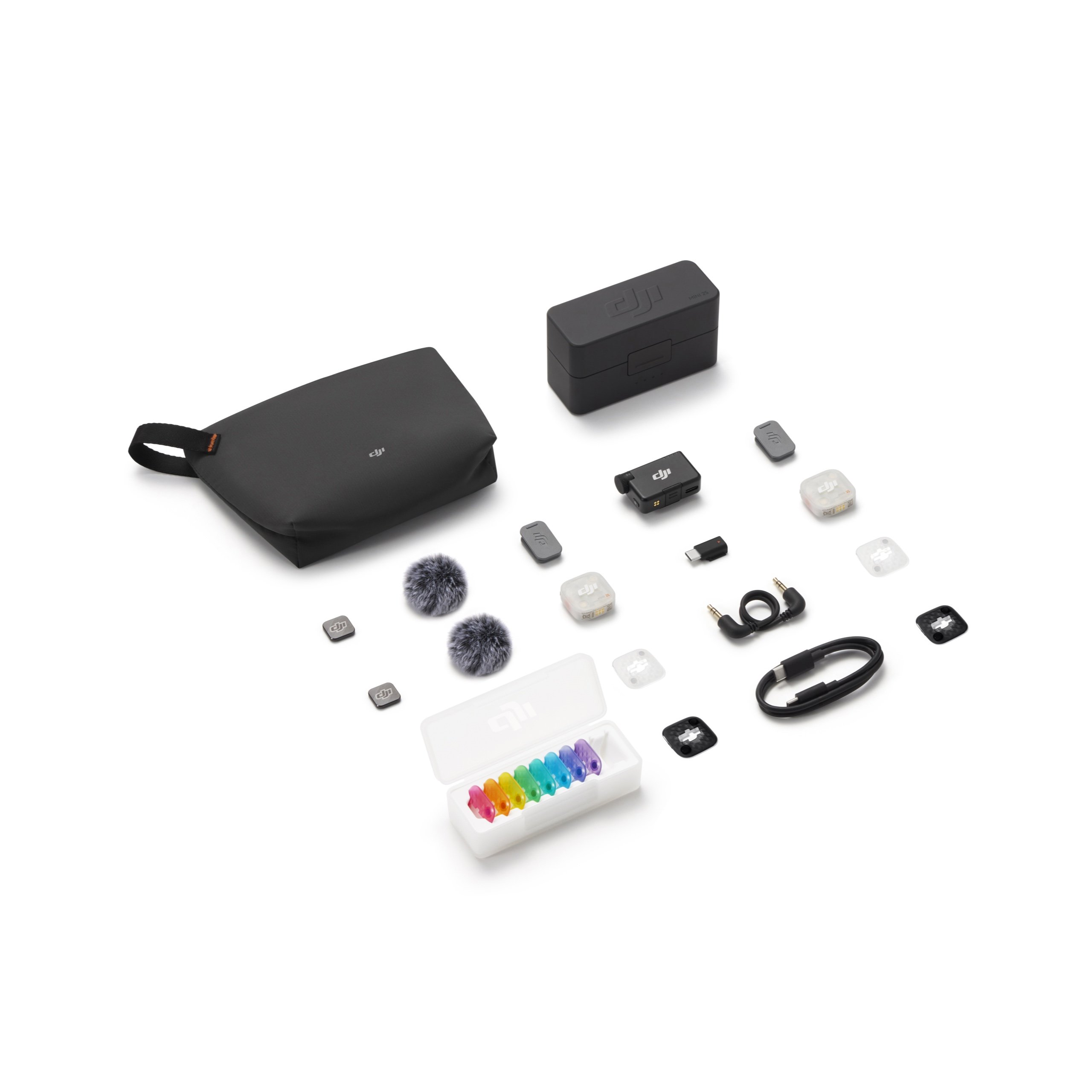 Dji-Innovations Mic Mini 2S (2 TX + 1 RX + Charging Case)