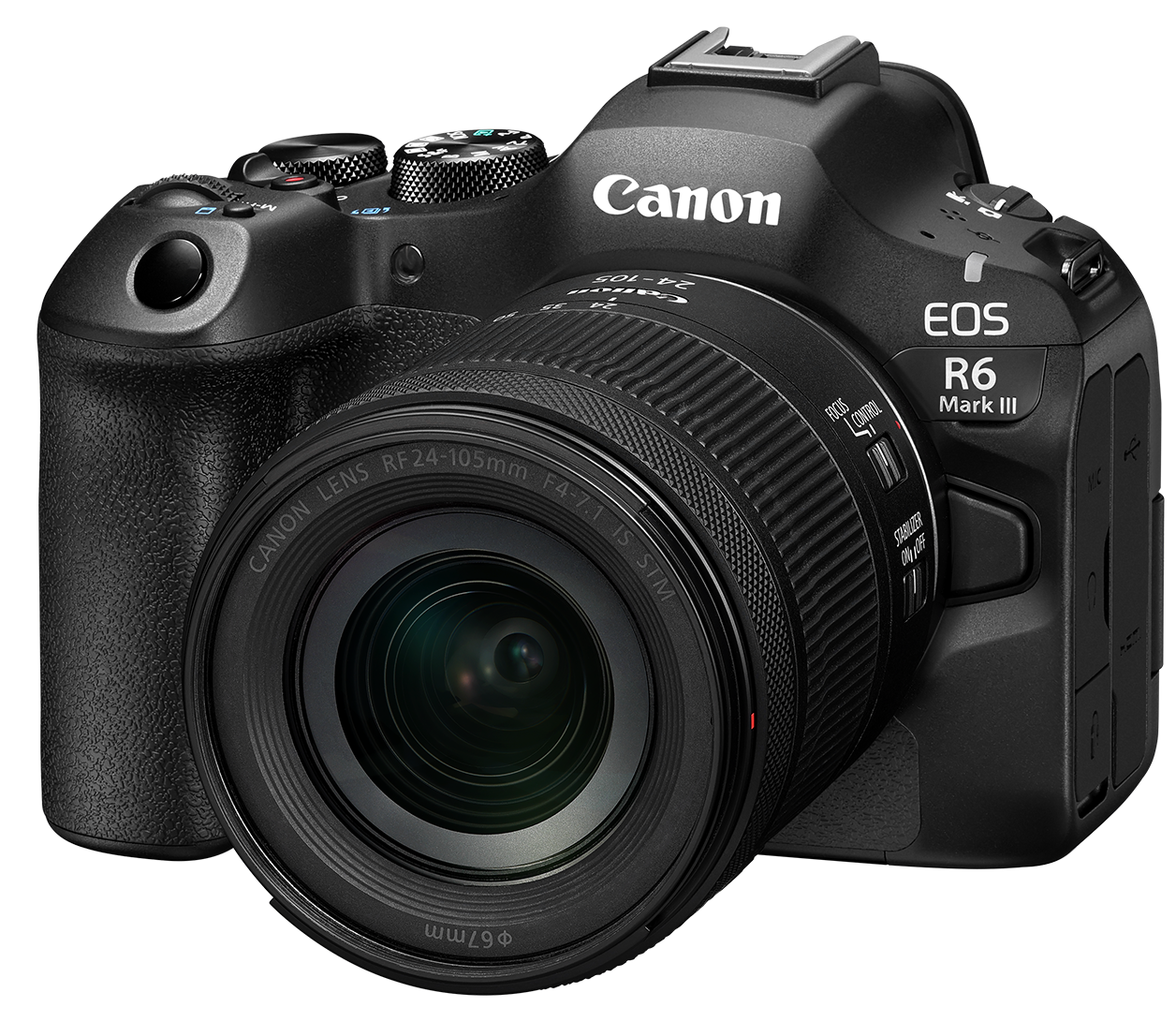Canon EOS R6 Mark III Mirrorless Camera with RF 24-105mm f4-7.1 IS STM Lens